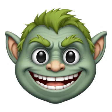 Troll face sticker