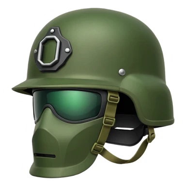 modern military helmet sticker