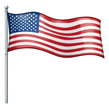 Upside-down distress american flag. sticker