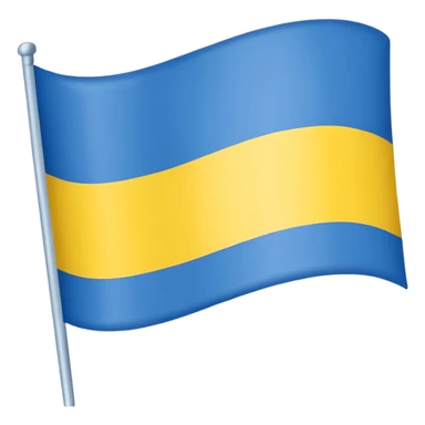 Uma bandeira de país tipo da Ucrânia mais em vez da cor azul vc coloca a cor preta onde fica o azul preto sem o azul sticker