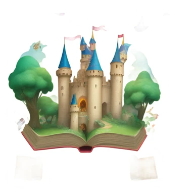 fairytale book  sticker