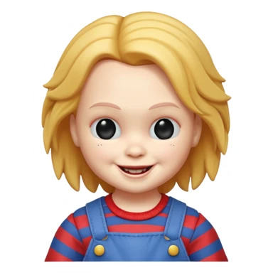 AaUn emojin de chuky sticker