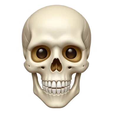 Gojo skeleton sticker