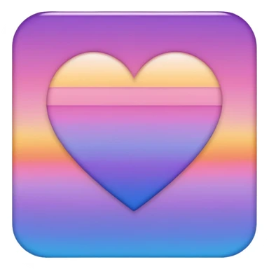 Ombré pink blue purple yellow sunset heart 2016 vibes sticker