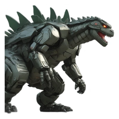 mecha godzilla sticker