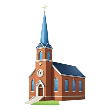 Christian church sticker