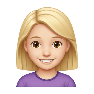 une pré adolescente  sticker