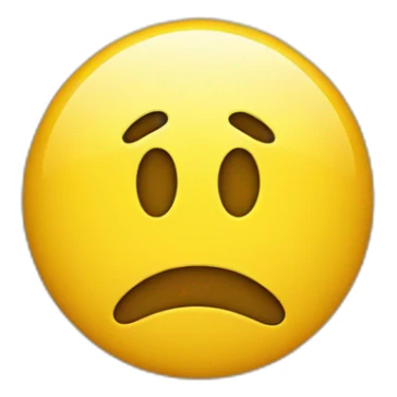 smiley face with question marks around the head sticker