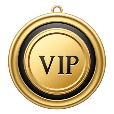 VIP BADGE MAKE SURE IT SAYS V I P NOTHING ELSE sticker