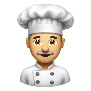 Blad man chef sticker