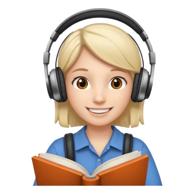 Practicing English at home sticker