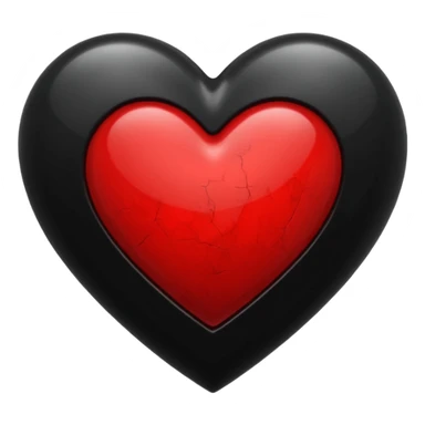 Black and red heart on fires, these are awesome can I get some option that are similar. The difference would be taking out the flame symbol in the middle  sticker