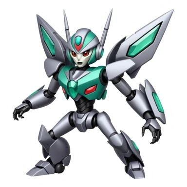 Meloetta-Megatron-Pokémon-Fakémon-fusion-hybrid-creature sticker