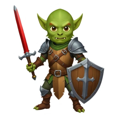 create a dnd style hobgoblin.png using 48x48 pixels size sticker