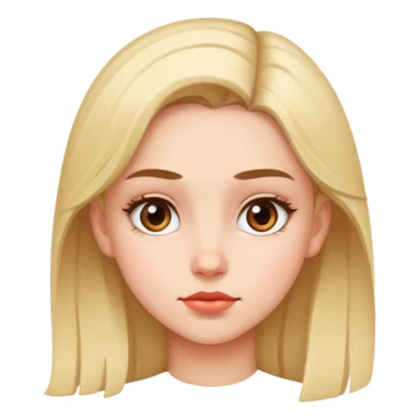 Girl giving a side eye sticker