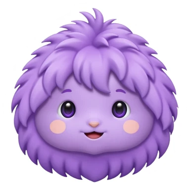 Cute purple girly things sticker