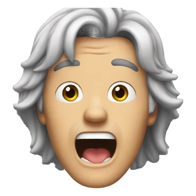 Christian clavier scared sticker