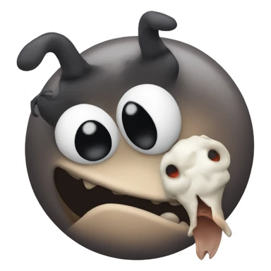 Oggy with coackroache sticker