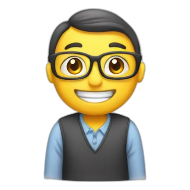 math teacher grading work sticker