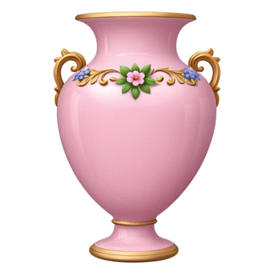 pink christmas porcelain with flowers  sticker