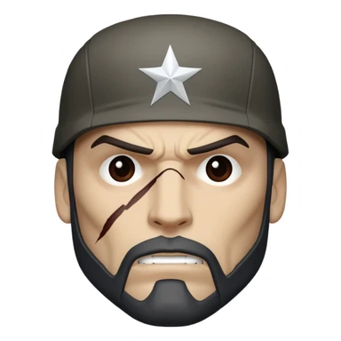 crossbones brock rumlow from captain america: civil war sticker