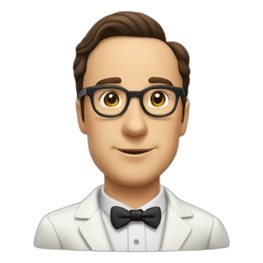 sheldon coper from big bang theory sticker