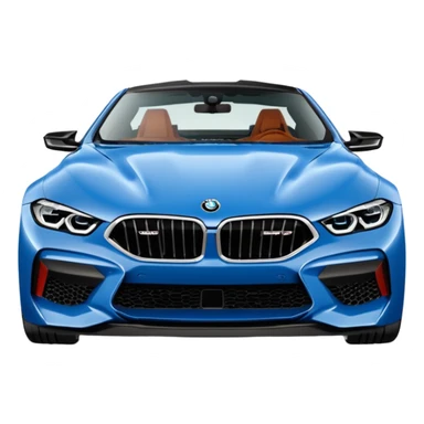Машина BMW m8 campitisen sticker