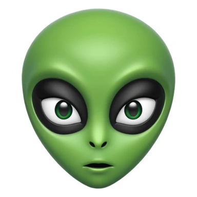 Alien sticker