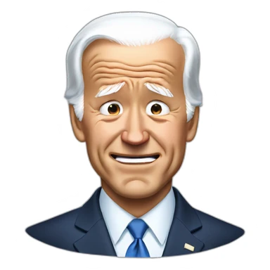 Joe Biden sobbing and crying sticker