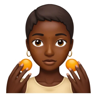 Hyperpigmentation meme sticker