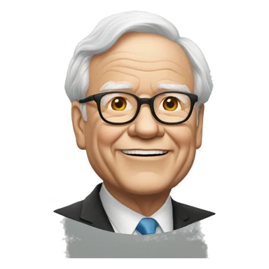 Warren Buffet sticker
