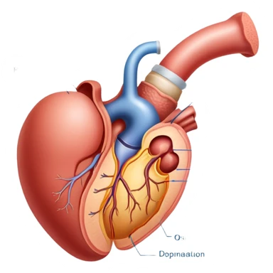 educational medical diagram of male reproductive organ sticker