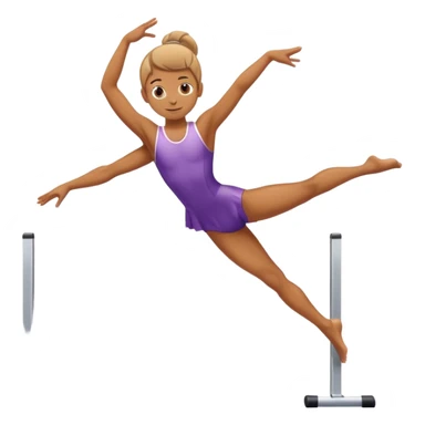 Gymnastics sticker