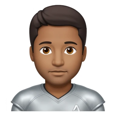 Andre Rison (b.1967) with dark brown hair, silver outfit sticker