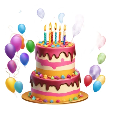 happy birthay sticker