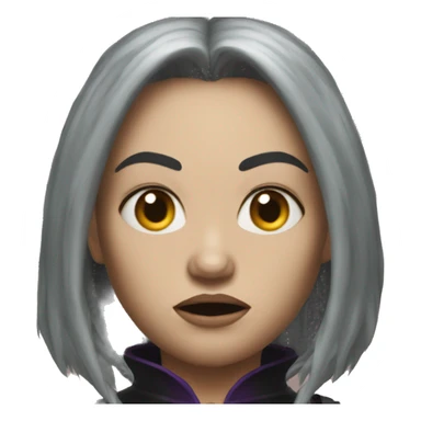 angry witch from Dungeons & Dragons super realistic sticker