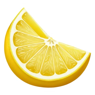 lemon wedge
 sticker