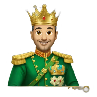King Mohammed VI sticker