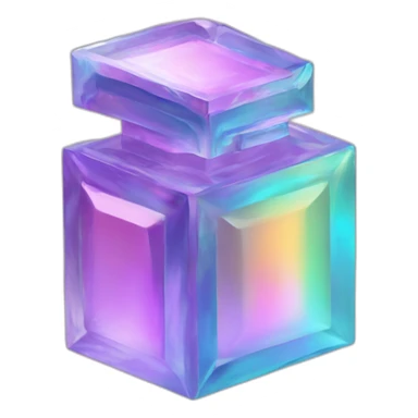Pastel Iridescent Bismuth sticker