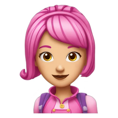 stephanie lazytown profile sticker