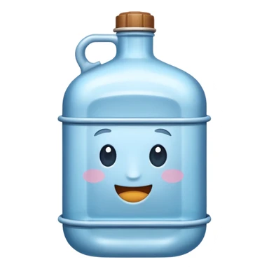 old water canteen sticker