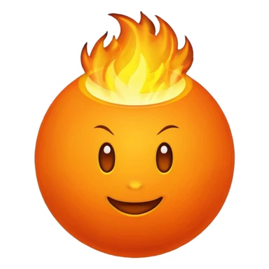 fire ball sticker
