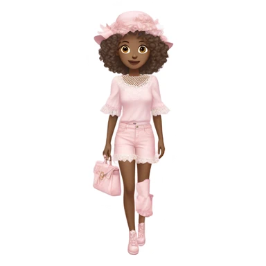 Pink aestheitc Couquette  sticker