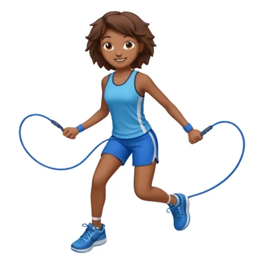 Jump rope sticker