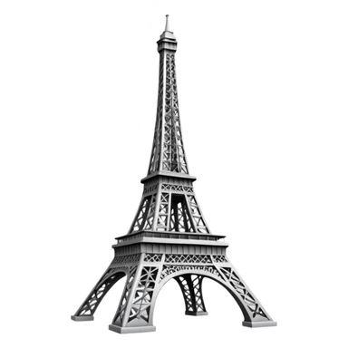 Eiffel Tower landmark sticker