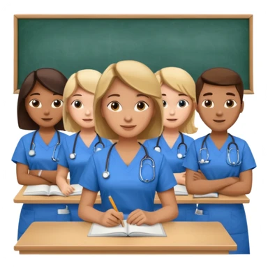 university nursing sticker