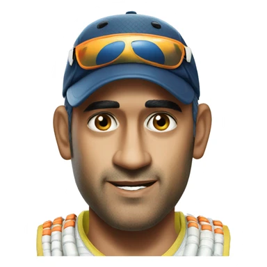 Ms Dhoni sticker