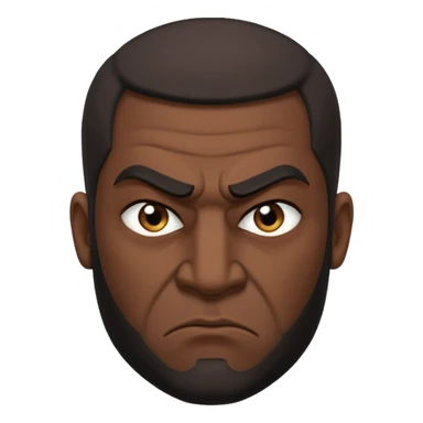 angry Iraqi, in profile sticker