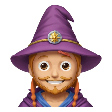 chopper one piece Wizard sticker