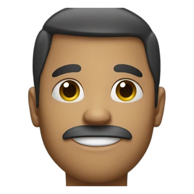 a person who is not well in facial expression sticker